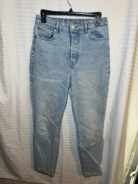 H&M Mom Jeans Ultra High Waist Size 8